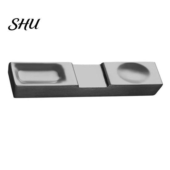 Cutlery Rest Chopstick Groove Design Mirror Polished Fork Holder Easy To Clean Stainless Steel Chinese Style Dinner Spoon Stand Dining Room Supplies