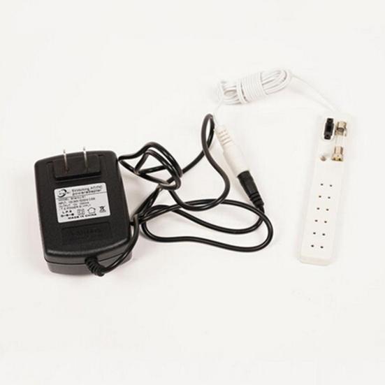 1/12 Dollhouse 6Way Socket Converter Accessory for 12V Miniature Lighting Lamp