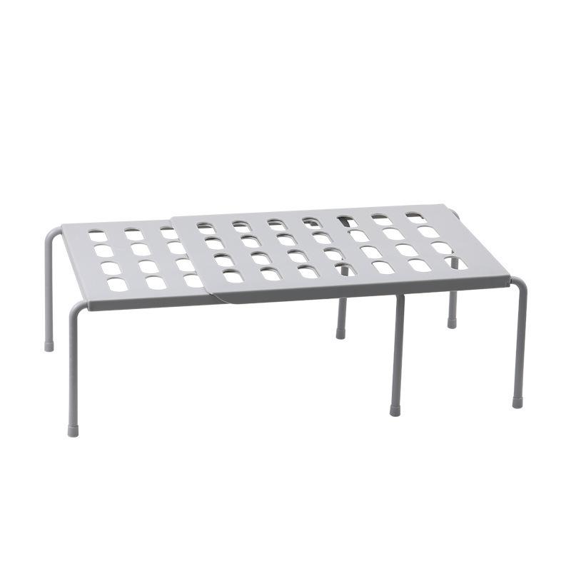 1PC Multifunctional Telescopic Shoe Rack Stainless Steel Shelf Under Sink Cabinet Dish Rack Seasoning Shelf Kitchenware Storage Rack