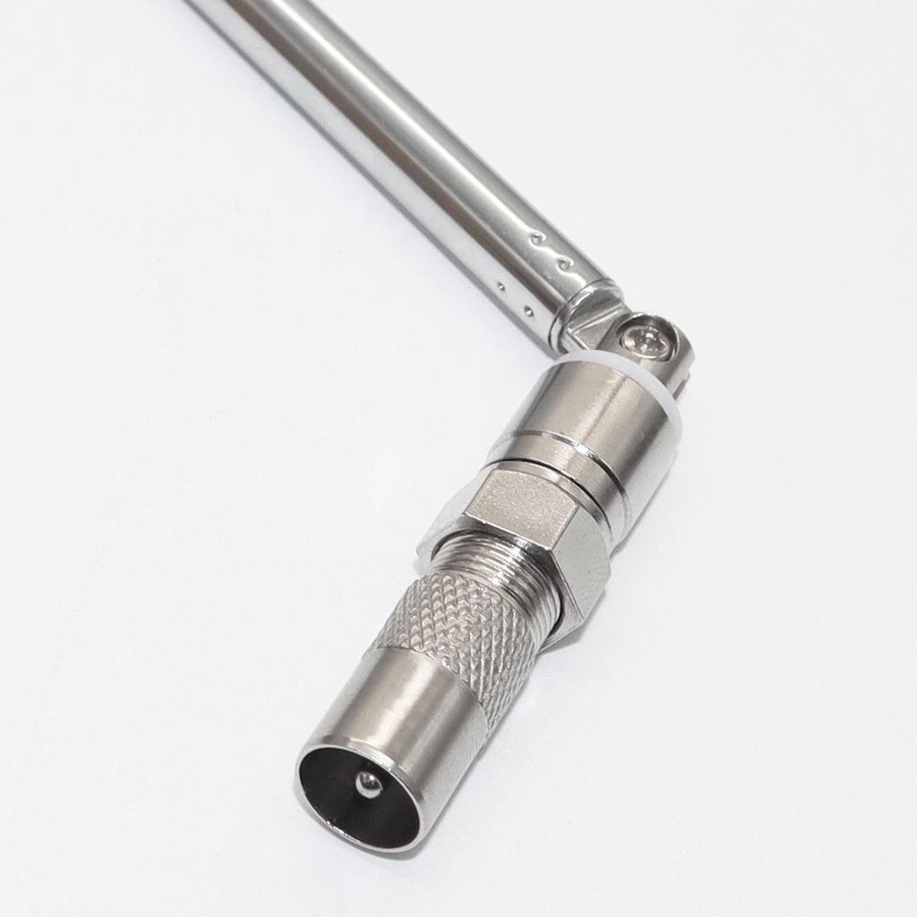 Universal FM Telescopic Rod Antenna with BNC Male Connector