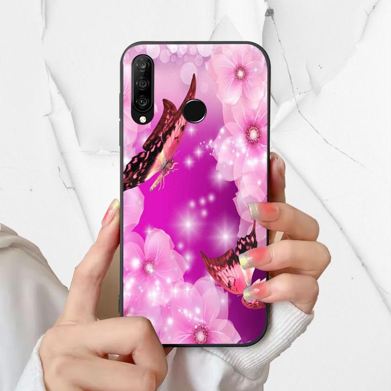 Phone Cover For Huawei P30 Lite Silicone Case MAR-LX1A Fashion Painted Shockproof Soft Fundas For Huawei Nova 4e Coque P30Lite