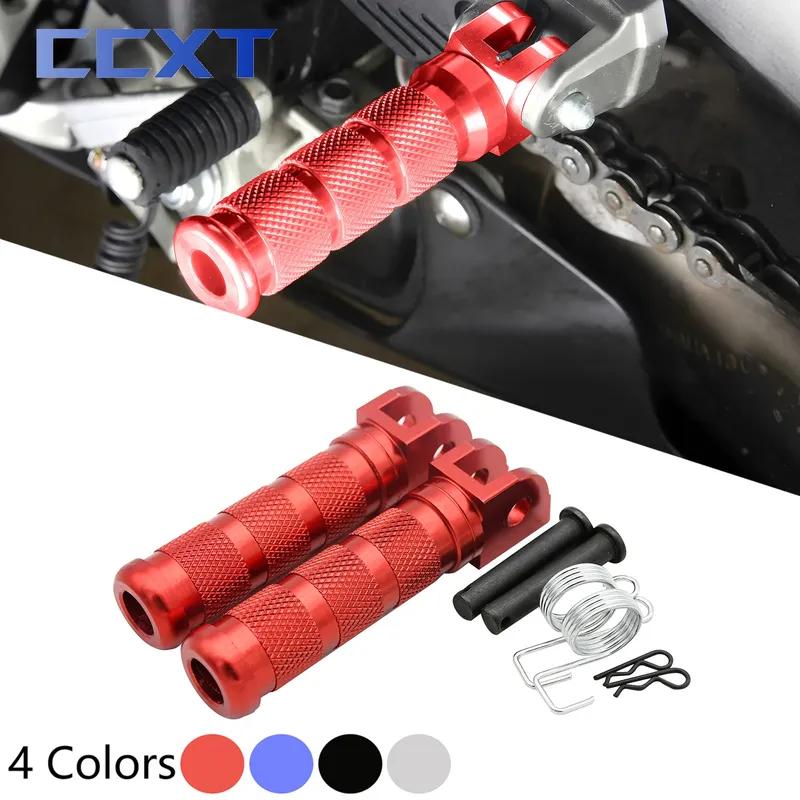Motorcycle Pedal Foot Pegs FootRest Footpegs For Honda CBR250R CBR300R CBR400R CBR500R CBR600RR 1000RR Yamaha Suzuki Kawasaki