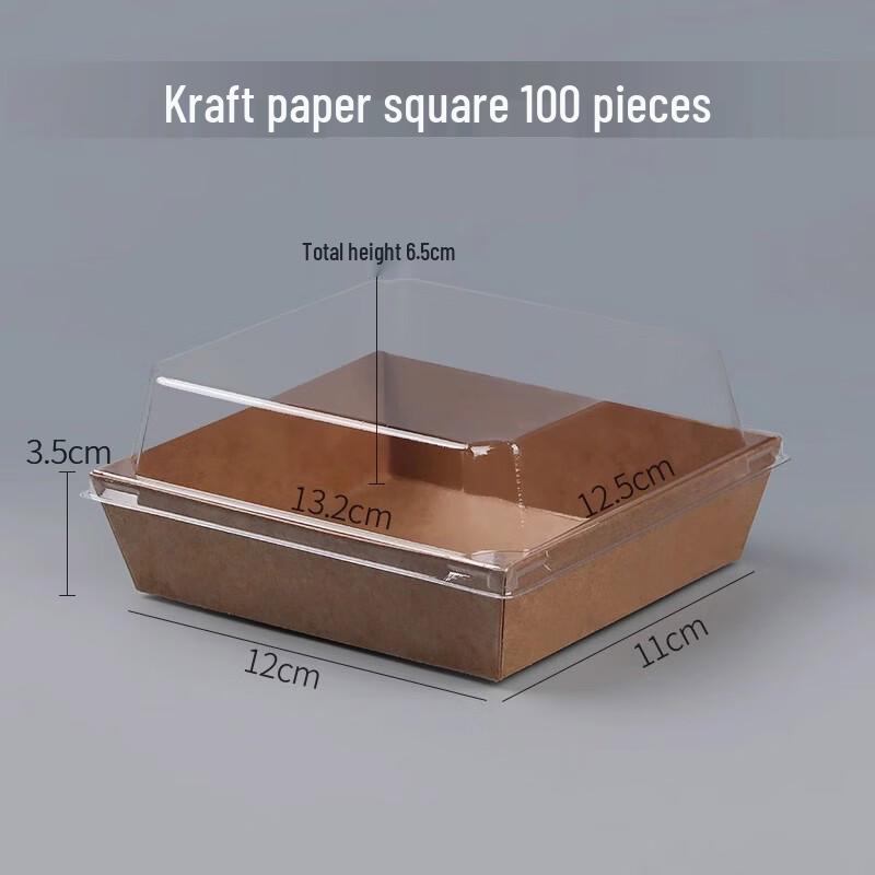 Пластиковый контейнер AVADEN для еды на вынос и десертов