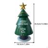 Christmas Tree Statue Mailbox 35cm Height Home Decoration Mail Box Post for Porch Garden Yard