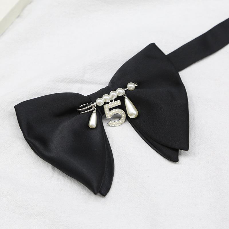 Herren Fliege mit Hornmuster und eleganter Textur Hochzeit Bräutigam Horn breite Form Schleife