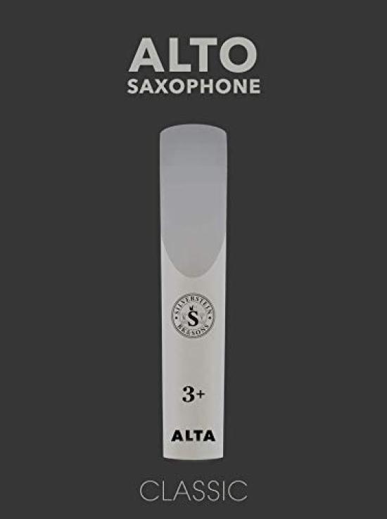 Silverstein Works Alta Ambipoly Reed [Alto Saxophone CLASSIC A1] 3.5" Translucent