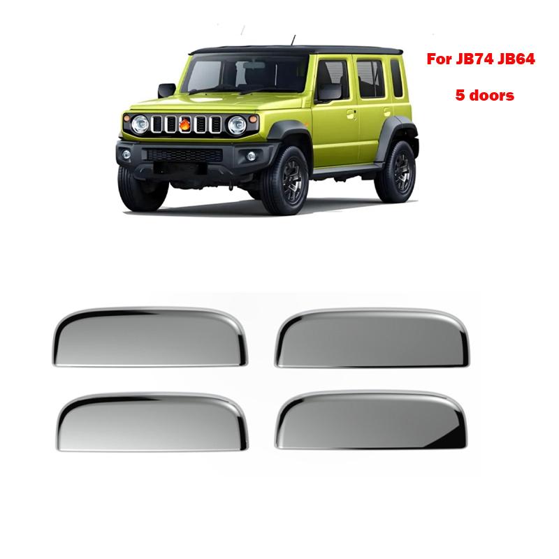 For Suzuki Jimny 2018-2025 JB64W/JB74/JC74W  Door Handle Anti Scratch Decorative Strip Exterior Door Bowl Cap Cover Accessories