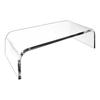 Acrylic Desktop Computer Monitor Stand Office Desktop Storage Notebook Display Shelf Desktop Storage Shelf Pad High Shelf