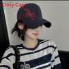 Cappellino da Baseball da Donna con Lettera Ricamata Protezione Solare per l'Estate Stile Casual