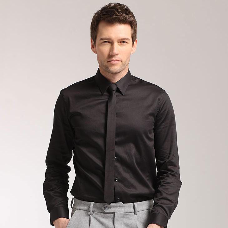 Casual Korean Style Narrow 5cm Solid Color Tie for Men