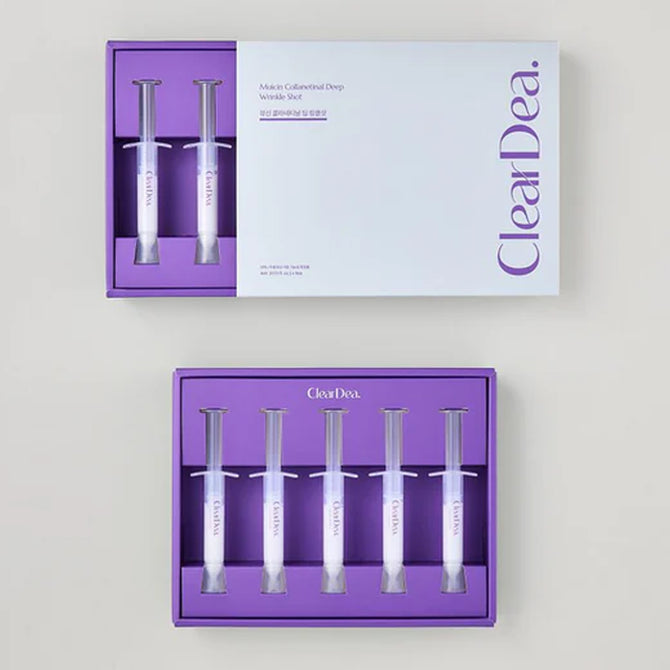 ClearDea Mucin Collanetinal Deep Wrinkle Shot 4ml*5SZT.