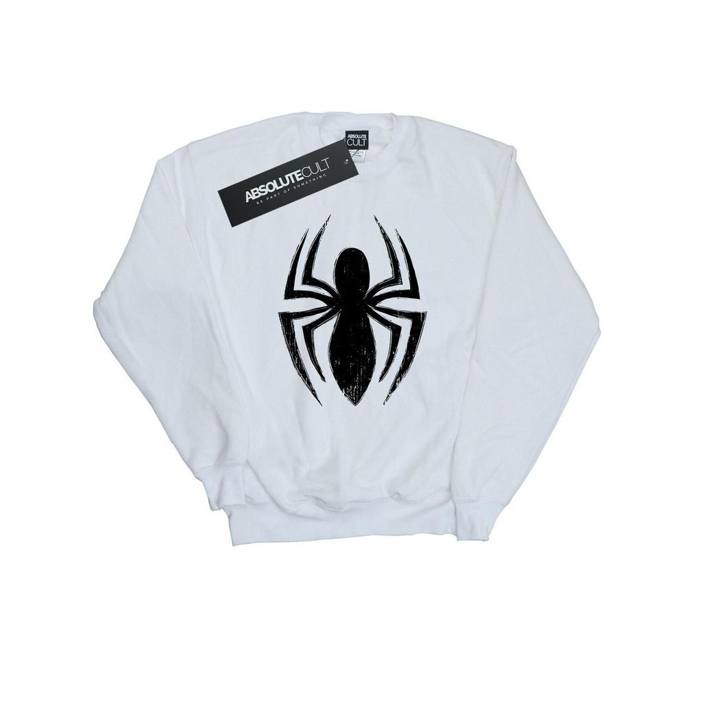 Marvel Boys Spider-Man Ultimate Spider Logo Sweatshirt