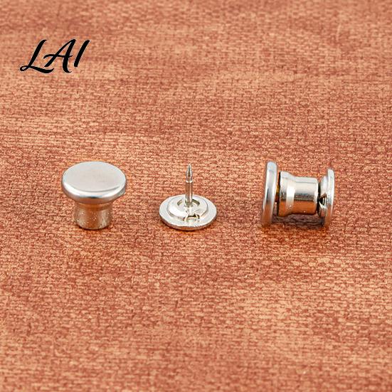 Clothing Adjustment Accessory 2Pcs Pants Leg Shortening Pin No Sew Button Pin for Sewing Free Pins Shirt Sleeves Trousers Hems Removable Reusable
