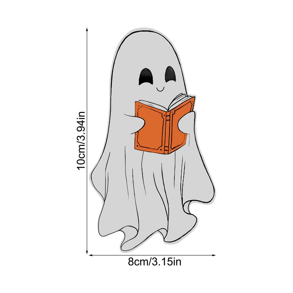 

Book Marks For Reading Funny Ghost Shape Bookmarks Transparent Page Labels For Student Writer Reading Novels Kids Friends