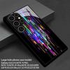 Colorful Light Pattern 2D Phone Case for Samsung S26 S25 S24 S23 S22 S21 S20 A56 A36 A16 - Glass Protective Cover
