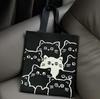 Women's Knitted Shoulder Bag with Cute Design, Large Capacity for Daily Use