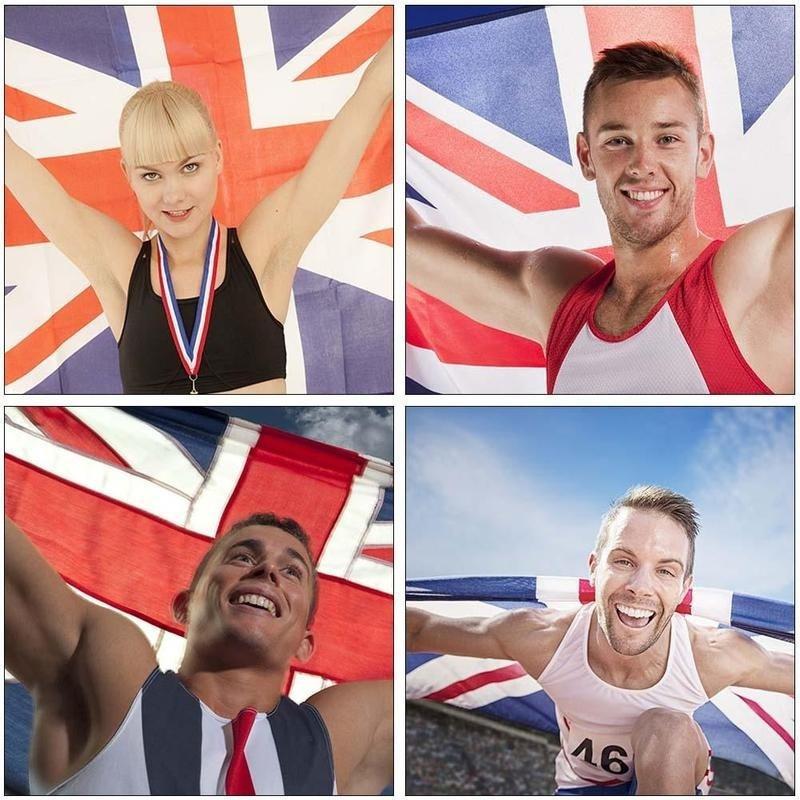 Флаг гигантский Юнион Джек олимпиада британский Великобритания