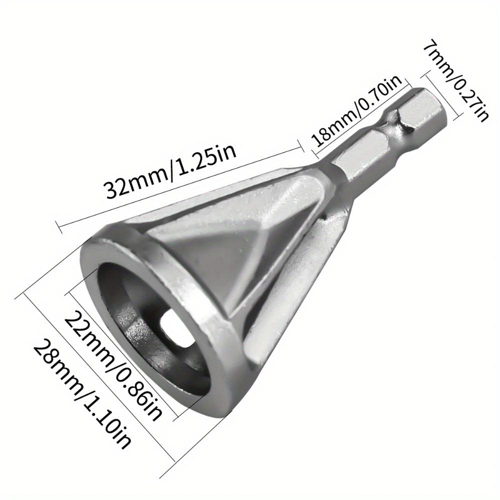New Chamfering Tool, Chuck Drill Bit Tool,metal Deburring External Chamfering Tool, Grinding Angle Trimming, for Various Chuck Electric Drilling Tools