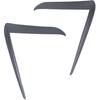 Front Fog Light Trim Cover for Tesla Model Y Juniper Eyebrow Spoiler Accessories Fog Lamp Frame Blade Trim Compatible with 2025 2026 Model Y Juniper