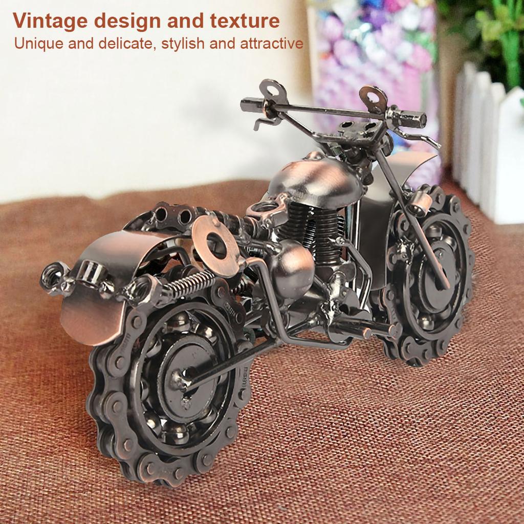 Motorcycle Model Metal Motorcycle Collection Ornaments Birthday Gift Office Home Desktop Decor