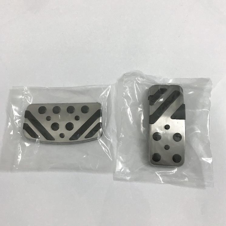 Compatible Throttle & Brake Pedal Cover for Mitsubishi Pajero V73, Outlander V93, Lancer EX, Lancer Sport, Eclipse Cross.
