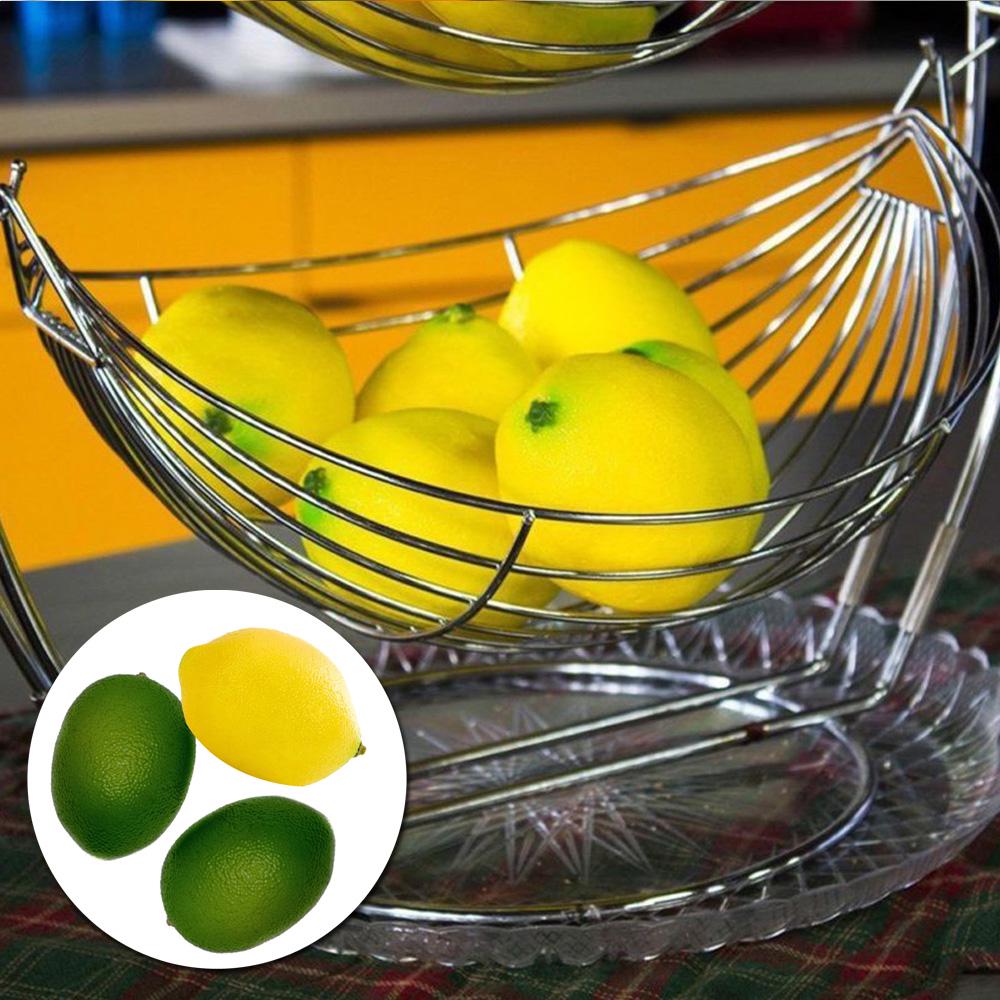 Simulation lemons Decorative Fruit Home Decor Artificial Lemons Simulation