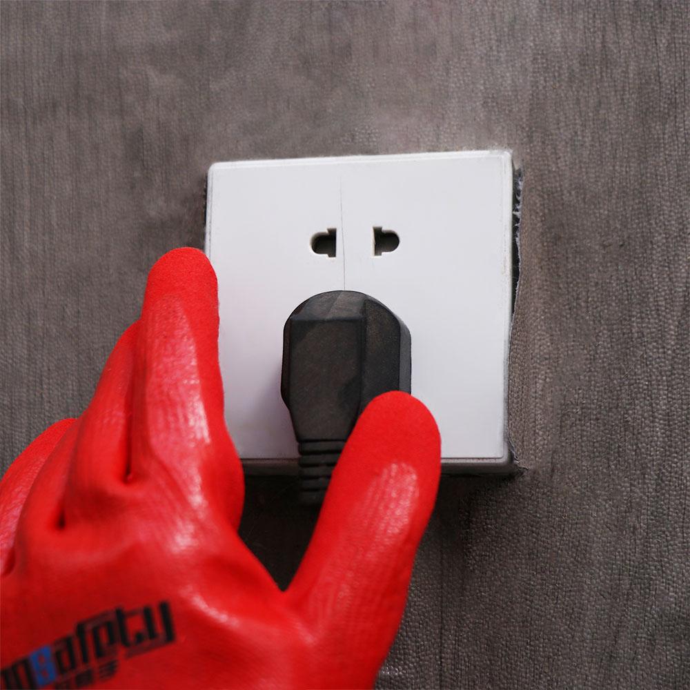 Electrical Insulating Gloves Withstanding Voltage 400V/500V Work Gloves  Household