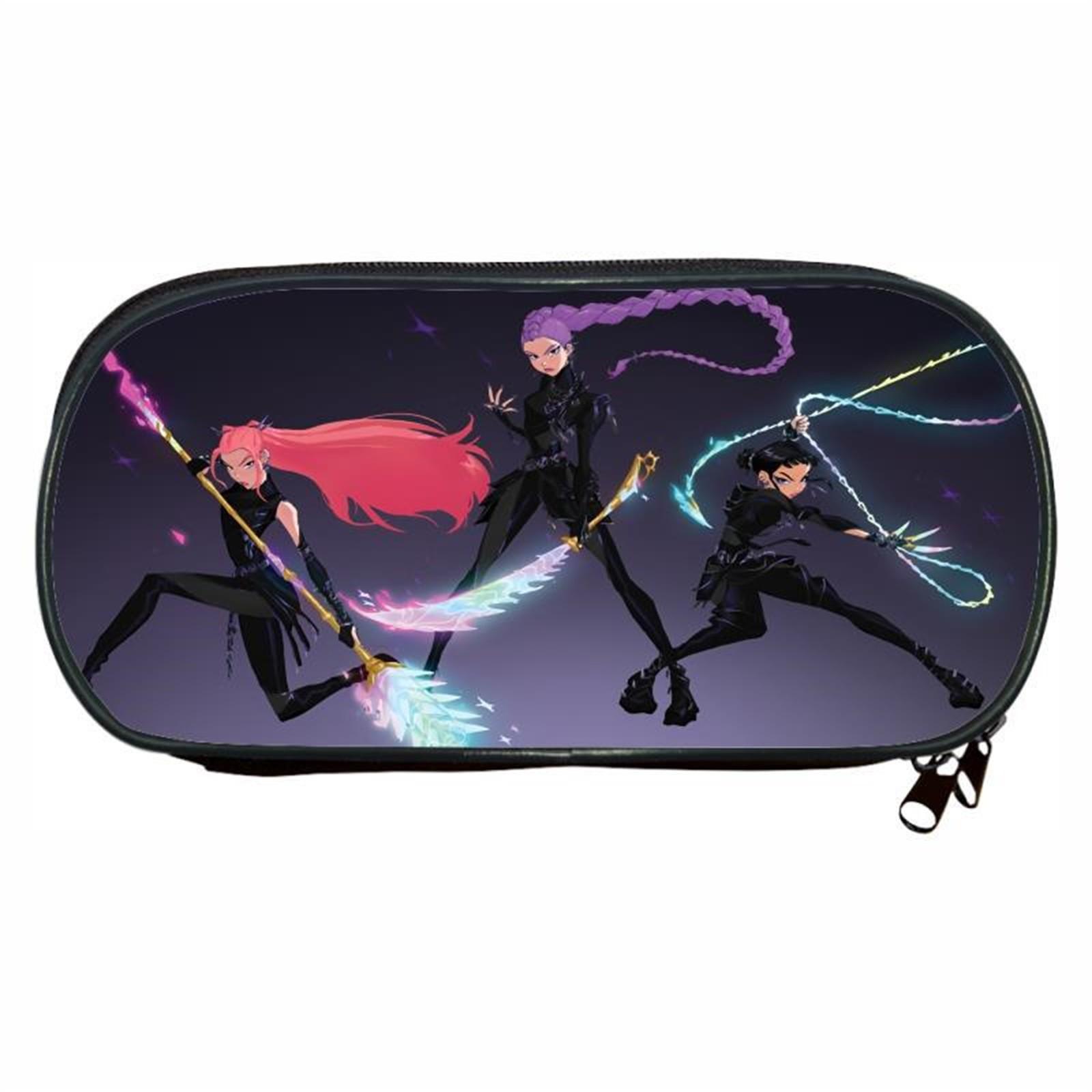 

K Girls Group Multifunctional Student Pencil Bag DIY Custom Kindergarten Pencil Bag Stationery Bag One Size