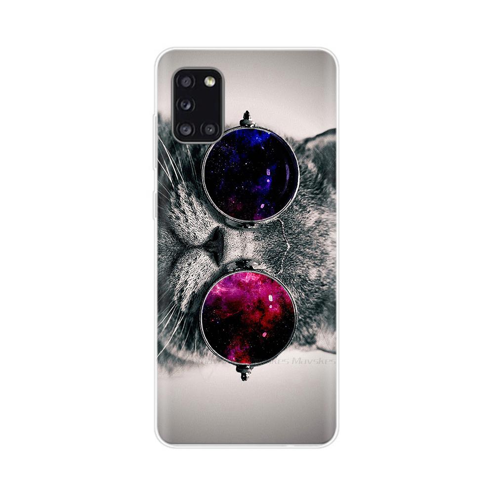 For Samsung Galaxy A31 Case Soft TPU Silicon Case For Samsung A31 A 31 SM-A315F Silicone Back Cover For Samsung A31 Phone Case