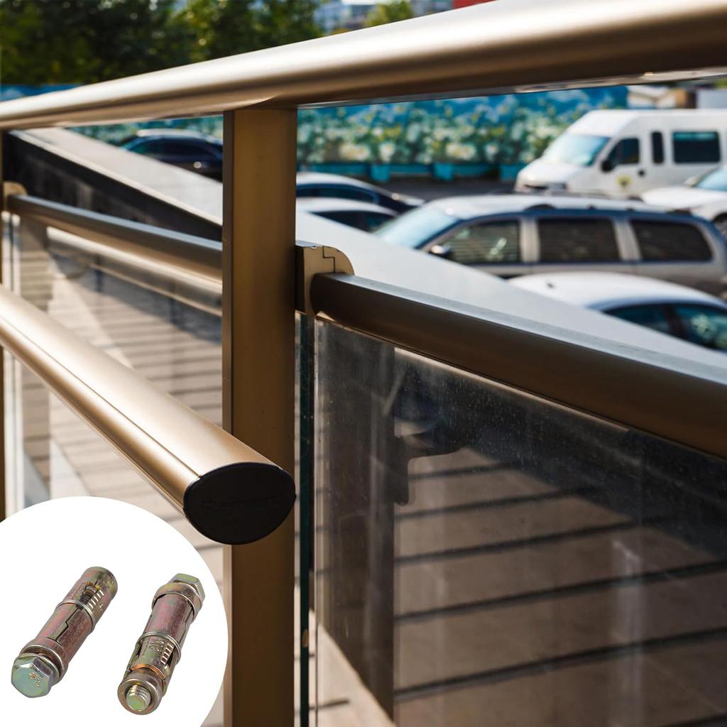 Pack of 10 Portable Sturdy Expansion Anchors Bolts Craft Supplies Accessory for Concrete Stone and Solid Brick