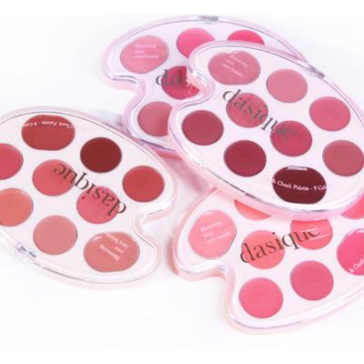 Daisyk Mood Painting Lip & Cheek Palette 4 Types Mood Painting Lip & Cheek Dasique, 1 Piece, 04 Rose Coloring