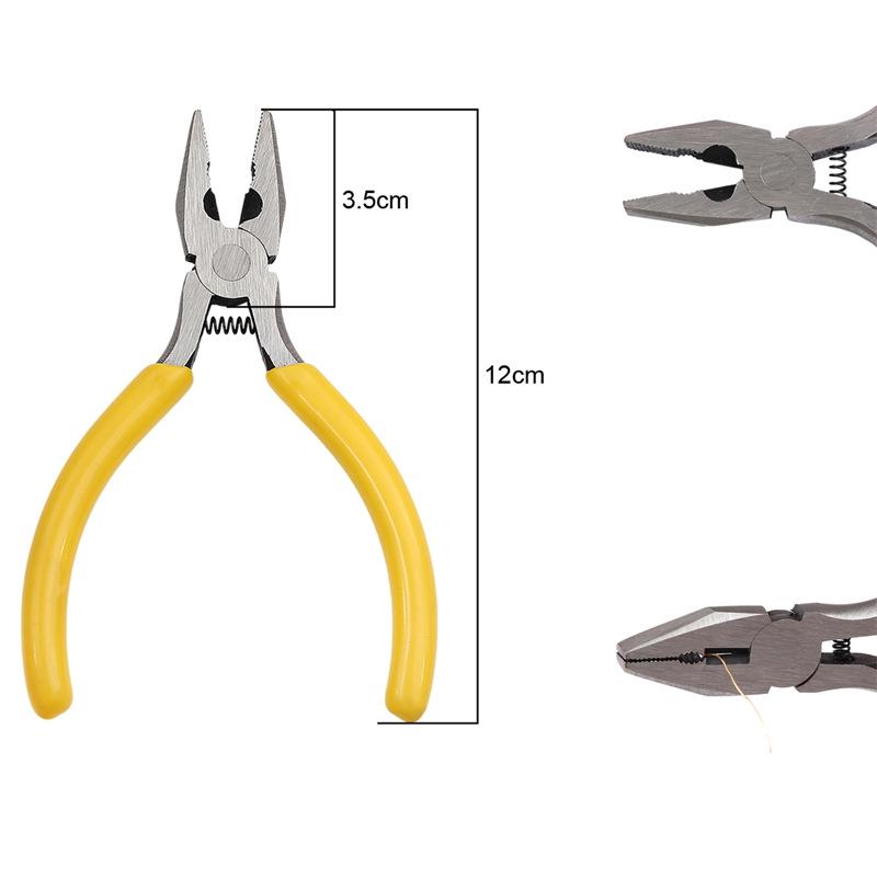 "Handmade Pink Needle-Nose Pliers: Multi-Function Jewelry Tool for Beading and Winding"