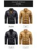 Men's European PU Leather Jacket 2188