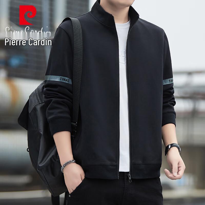 Pierre Cardin Men's Stand-Collar Casual Jacket