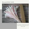 47pcs Dried Pampas Grass Pink Pampas Grass Home Decor Natural Colored Pompas Grass Room Decor Flower Arrangement Wedding Centerpieces Baby Shower