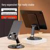 360° Rotating Height-Adjustable Multi-Functional Desktop Stand for Tablets and Phones