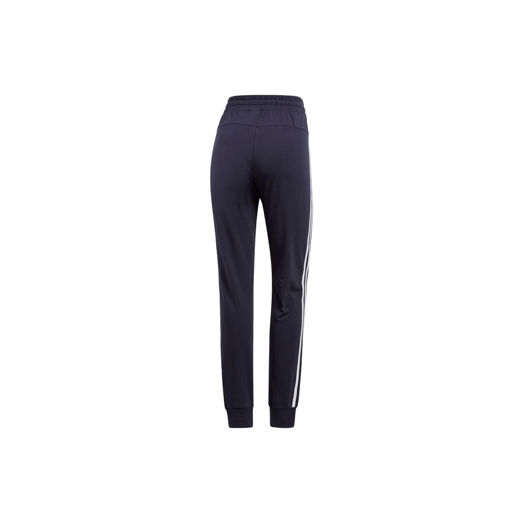 Adidas W E 3S Pant Sj Casual Sports Tapered Knit Pants Women Pants Legendary-Ink-Blue DU0690