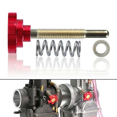 Luft-Kraftstoff-Gemisch Leerlaufdrehzahl Einstellschraube Motorrad Vergaser Rote Schraube