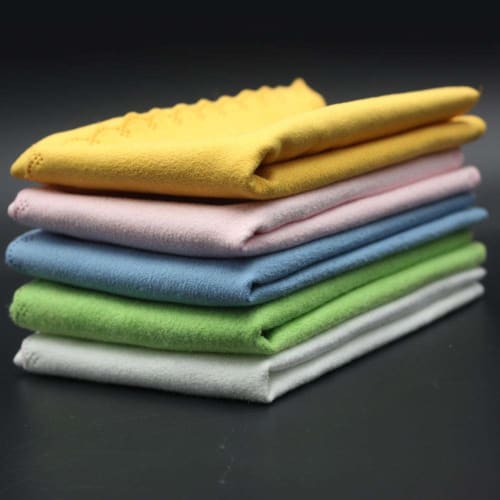 5-Piece Ultra-Fine Fiber Cleaning Cloth Set, Double-Sided, for Instrument Maintenance, Guitar, Piano, and Violin, Lens and Eyeglass Cleaning, LCD Scre