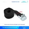 Black Zinc Alloy Buckle Strap for Cargo Luggage with Polypropylene Tightening Wire