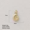 Cute Marine Animal Starfish Conch Charms For Jewelry Making Supplies Gold Color Shell Crab Dijes Diy Earring Bracelet Necklace