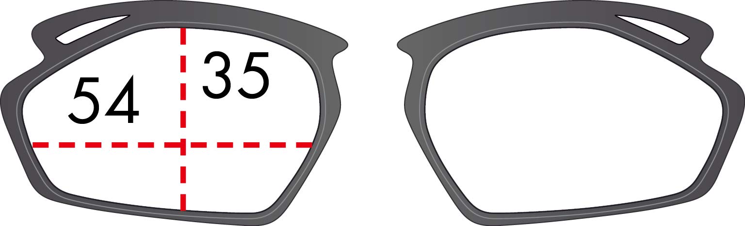 

Адаптер для солнцезащитных очков Stratofly RX Direct Clip Lens 58 мм Lens 40 мм 8 Base [RUDYPROJECT] Ширина Высота