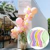 Matte Rosa Ballons Babyparty Geburtstagsparty Dekoration Latexballon Bunte Macaron-Ballons Hochzeitsbankett Feiertagsdeko