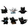 How to Train Your Dragon 6PCS Set - Toothless Action Figures 5.5cm PVC Model - Anime Desktop Ornaments Holiday Gift In Stock