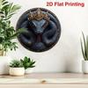 Metal Snake Wall Art Decor, Creative Serpent Painting, Home Living Room Bedroom Wall Hanging Decor