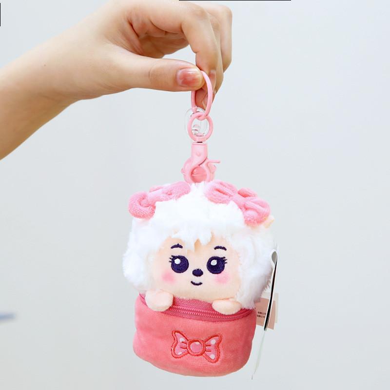 Goat And Pleasant Big Big Wolf 12cm Plush Toy Doll Bag Pendant Gift Keychain