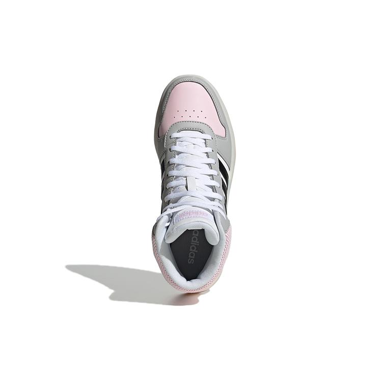 Adidas Hoops 2.0 Mid 'White Pink Black' Women's FV2737