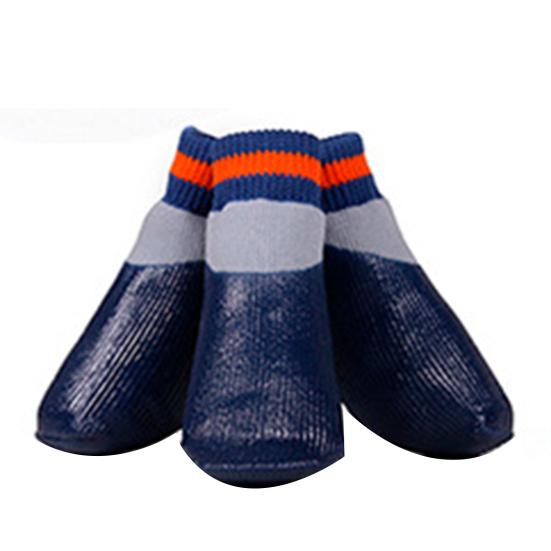 4 ks ponožek pro domácí mazlíčky Nepromokavé Odolné Bavlna Prodyšné Chránič tlapek štěněte na procházky