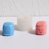 New 3D Mini Car Bus Silicone Candle Mold DIY Car Shape Craft Gypsum Cement Soap Clay Mold Home Decoration Gift Making Tool