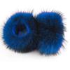 Winter Raccoon Fur Cuffs Women Fashion Fur Arm Warmer Natural Fur Wristband Female Warm Fur Sleeve Decort Plush Fur Bracelet